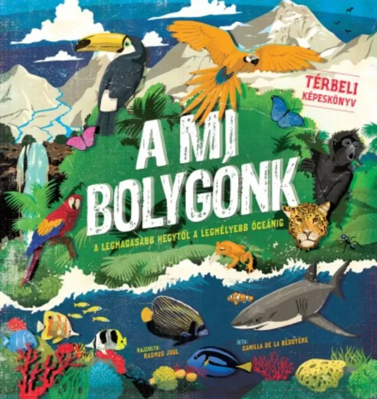 Olcsóbb A mi bolygónk - A legmagasabb hegytől a legmélyebb óceánig - Térbeli mesekönyv