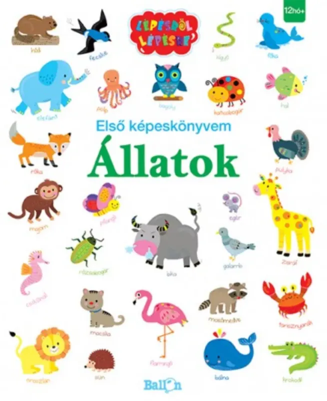 Első Képeskönyvem - Állatok (Lapozó) Újdonság