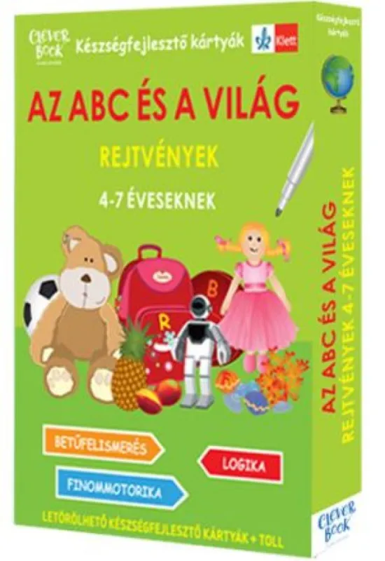 Az ABC és a világ - Rejtvények 4-7 éveseknek Legkelendőbb
