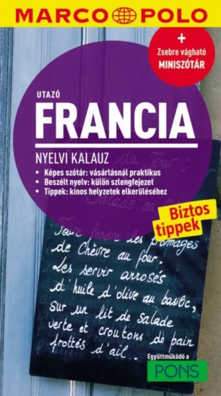 Kiárusítás Utazó francia nyelvi kalauz - Marco Polo