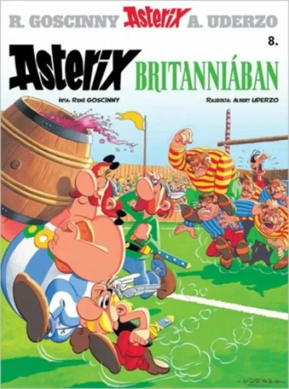 Asterix 8. - Asterix Britanniában - René Goscinny - Albert Uderzo Exkluzív ajánlat
