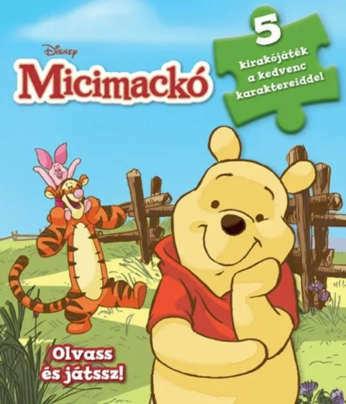 Ne maradj le Micimackó - Olvass és játssz! - 5 kirakójáték a kedvenc karaktereiddel (Disney)