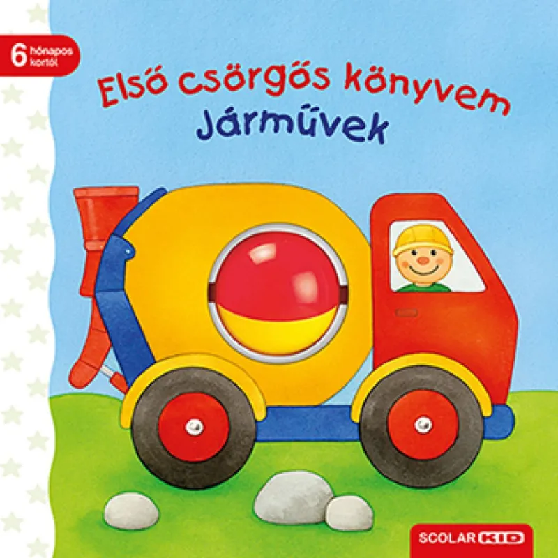 Első csörgős könyvem - Járművek Különleges ajánlat