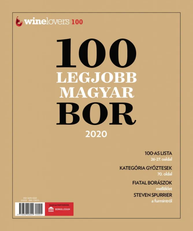 Ne maradj le A 100 legjobb magyar bor 2020 - Winelovers 100