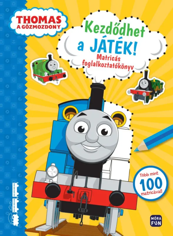Árengedmény Thomas, a gőzmozdony - Kezdődhet a játék - matricás foglalkoztató