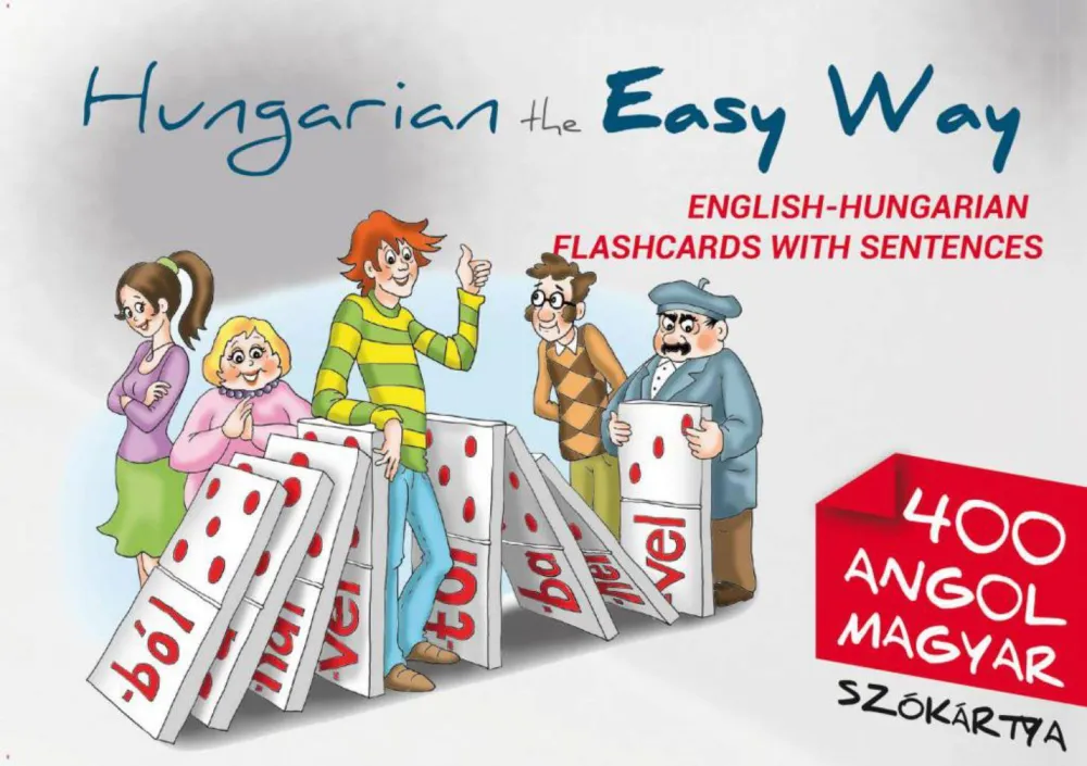 Hungarian the Easy Way- Flashcard - English-Hungarian Flashcard with Sentences Legkelendőbb