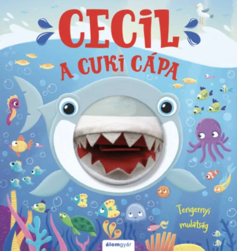 Korlátozott ajánlat Cecil, a cuki cápa - Bábos mesék