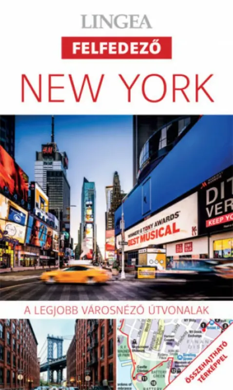 New York - Lingea felfedező - A legjobb városnéző útvonalak összehajtható térképpel (2. kiadás) Ajánlat