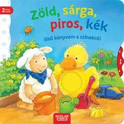 Zöld, sárga, piros, kék - Első könyvem a színekről - Ina Milk-Anna Weller Exkluzív ajánlat