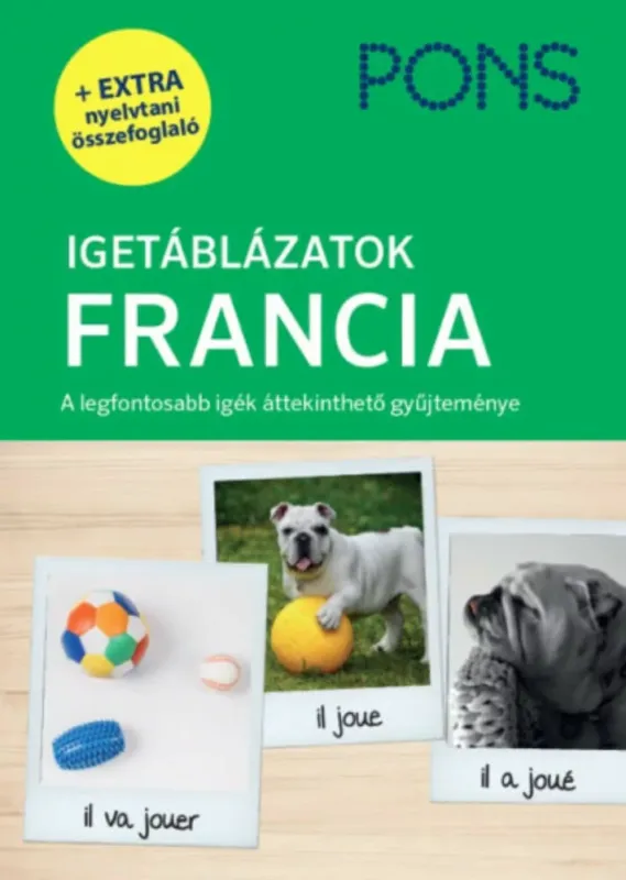 PONS Igetáblázatok: Francia - A legfontosabb igék áttekinthető gyűjteménye (új kiadás) Olcsó