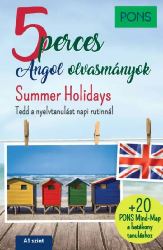 PONS 5 perces angol olvasmányok - Summer Holidays (Nyelvkönyv) Azonnali szállítás