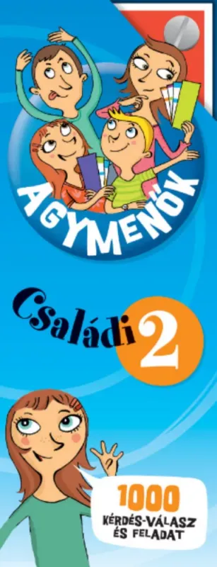 Végkiárusítás Agymenők Családi kártyacsomag 2. - 1000 érdekes kérdés-válasz és feladat