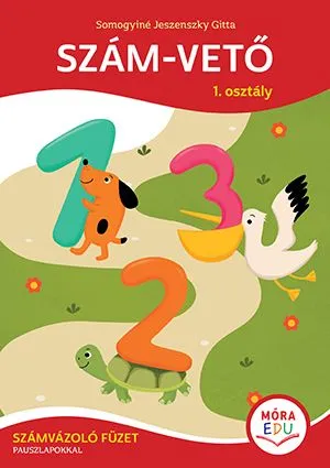Exkluzív ajánlat Szám-vető 1. osztály számvázoló füzet pauszlapokkal