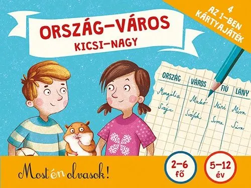 Ajánlat Ország-város, kicsi-nagy - kártyajáték
