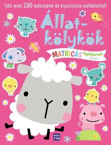 Biztonságos fizetés Állatkölykök - matricás foglalkoztató