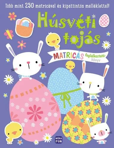 Azonnal elérhető Húsvéti tojás - matricás foglalkoztató