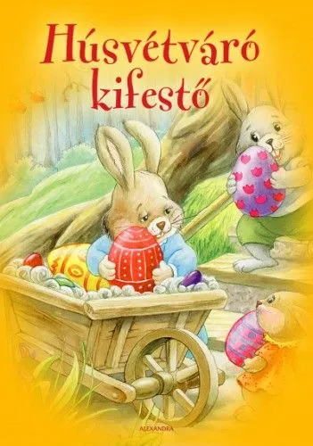 Húsvétváró kifestő Gyors szállítás