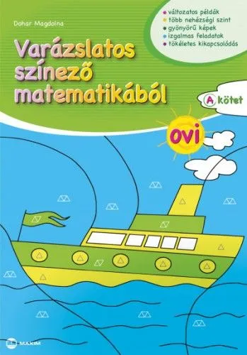 Olcsó Varázslatos színező matematikából - OVI A kötet