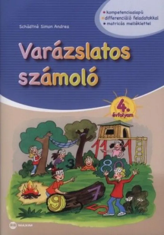 Legkelendőbb Varázslatos számoló 4. évfolyam - matricás melléklettel