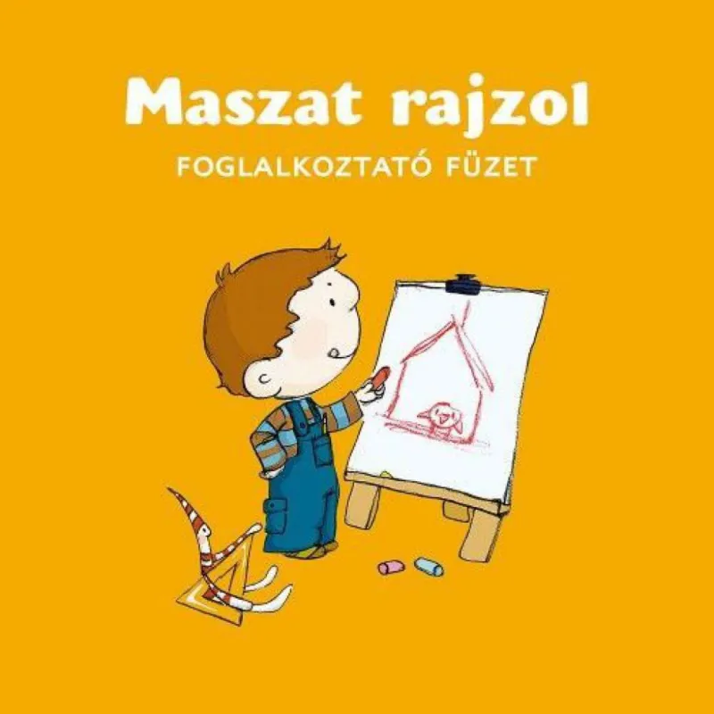 Maszat rajzol - foglalkoztató füzet Újdonság