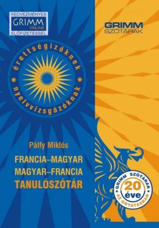 Akció Francia-magyar, magyar-francia tanulószótár