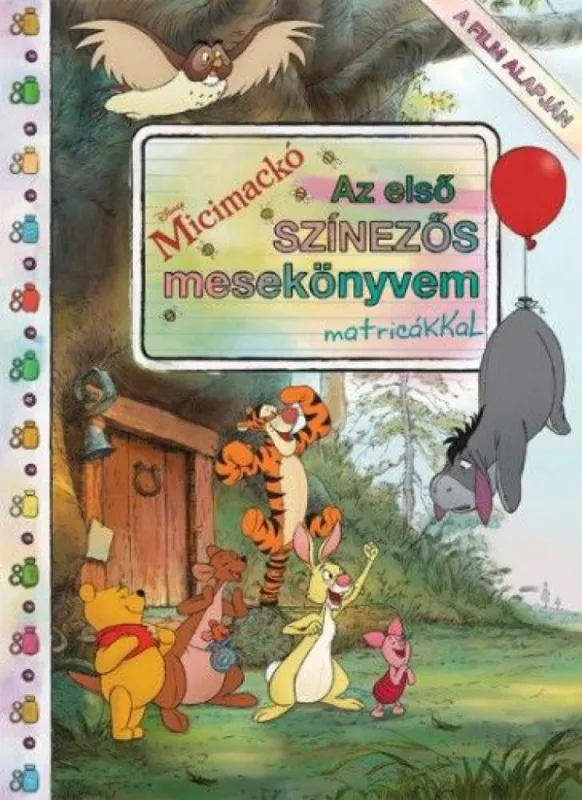 Szuper ajánlat Disney - Micimackó - Az első színezős mesekönyvem matricákkal