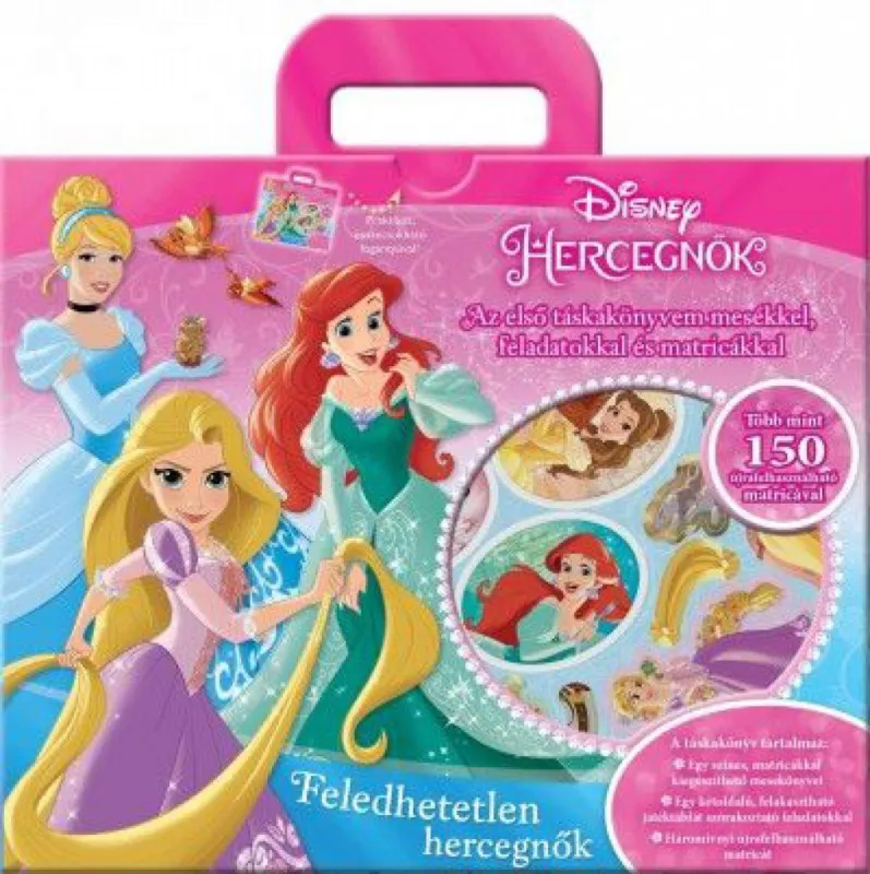 Disney - Hercegnők - Feledhetetlen hercegnők - Táskakönyv Kedvezményes ár