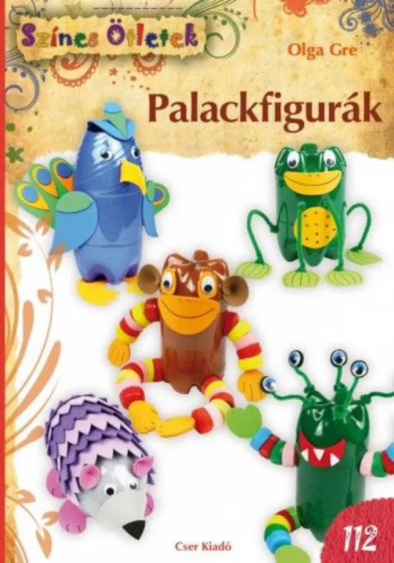 Palackfigurák - Színes ötletek 112. Akciós ár