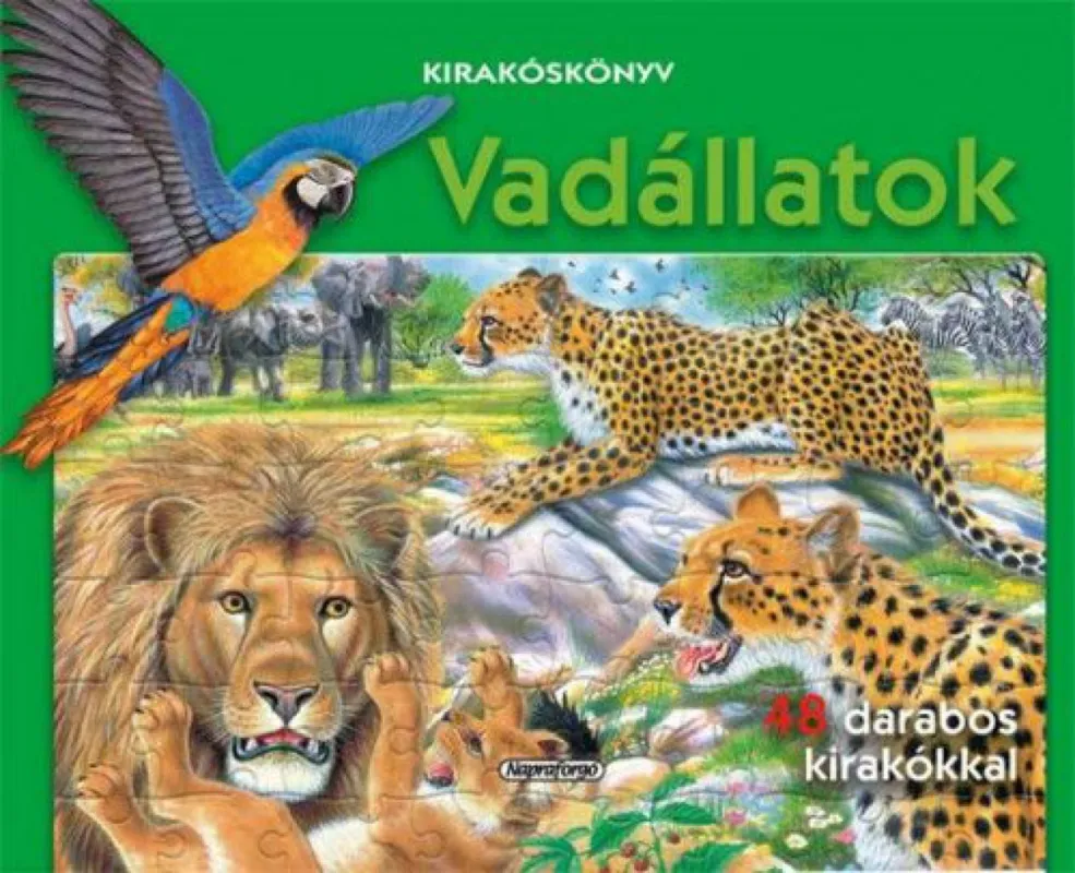 Kirakóskönyv - Vadállatok Kedvezményes ár