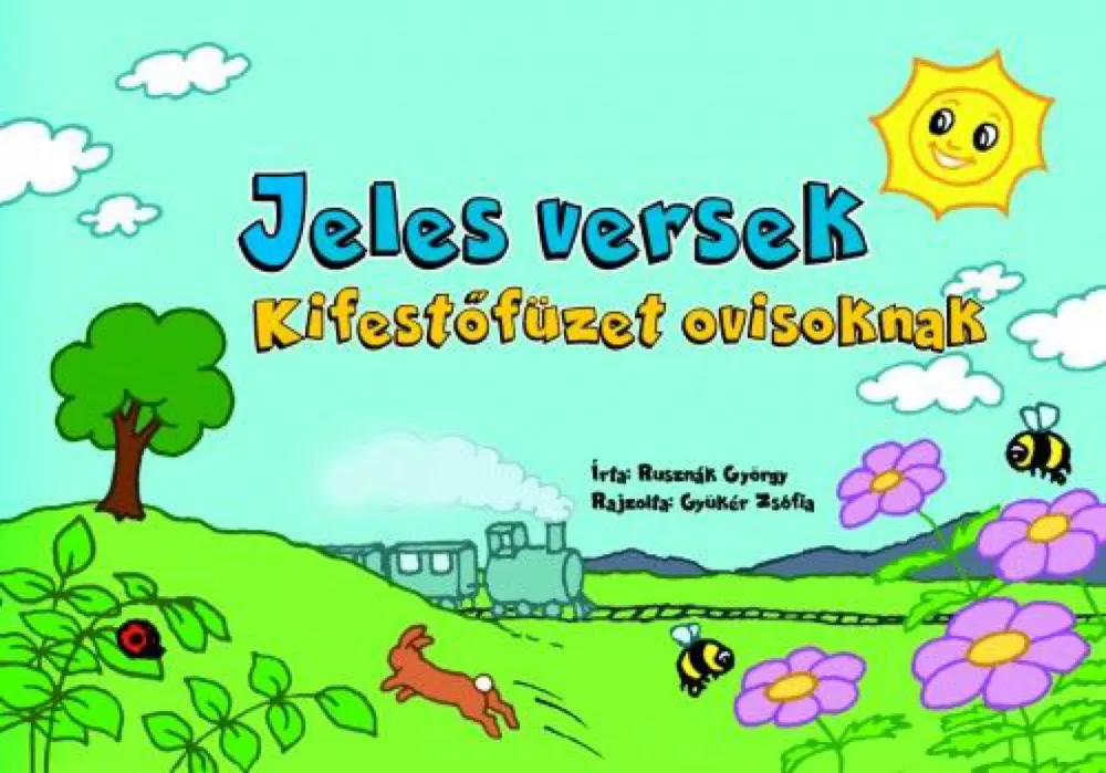 Kifestőfüzet ovisoknak - Jeles versek Kihagyhatatlan ajánlat