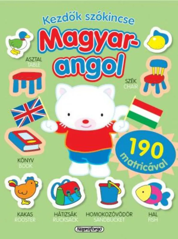 Kezdők szókincse - Magyar-angol Csak ma