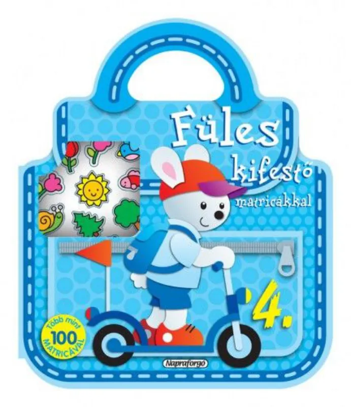 Füles kifestő matricákkal 4. - Roller Kedvezményes ár