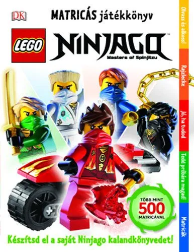 Azonnal elérhető LEGO Ninjago - Matricás játékkönyv