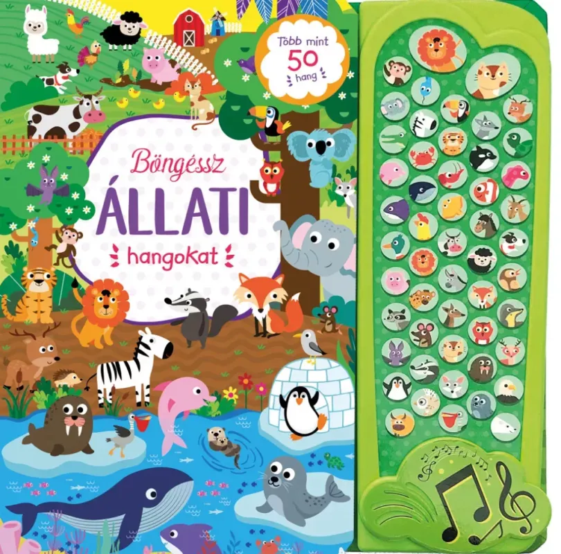 Ne maradj le Böngéssz állati hangokat - Szépséghibás példány!