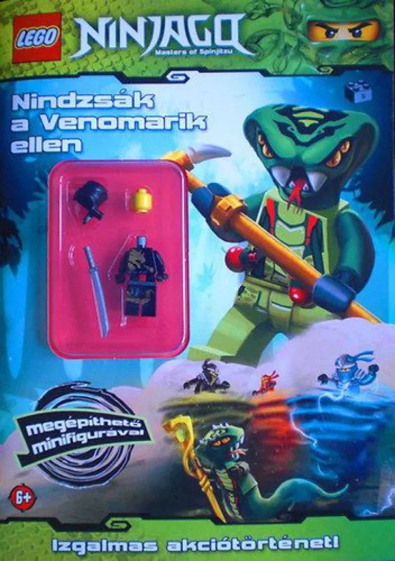 Biztonságos vásárlás LEGO 9. - Nindzsák a Venomari ellen - Ninjago - minifigurás foglalkoztató