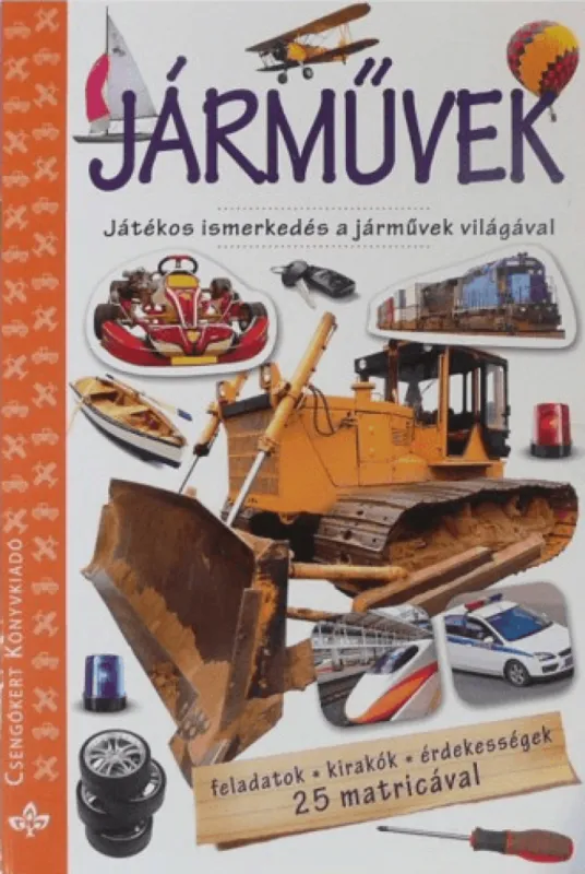Járművek-Játékos ismerkedés a járművek világával Outlet