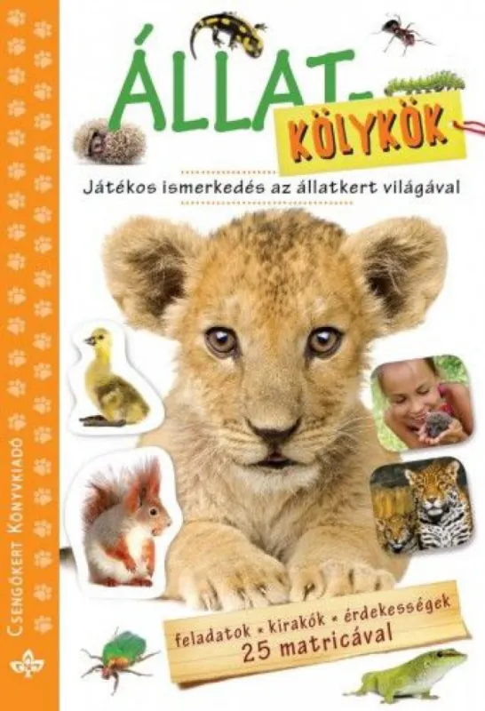 Vedd meg online Állatkölykök - Játékos ismerkedés az állatvilággal