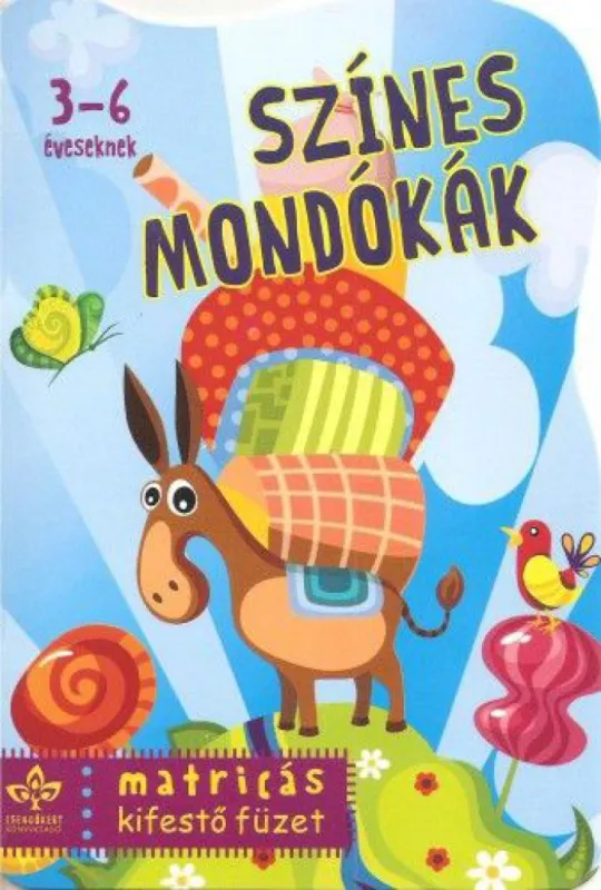 Színes mondókák - Matricás kifestő füzet Vedd meg online