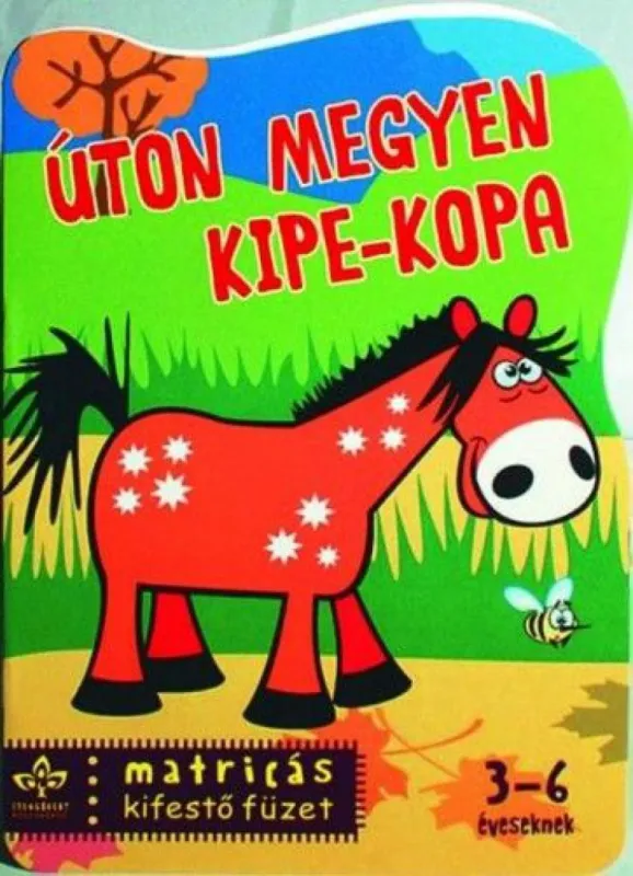 Úton megyen kipe-kopa - Matricás kifestő füzet Legnépszerűbb