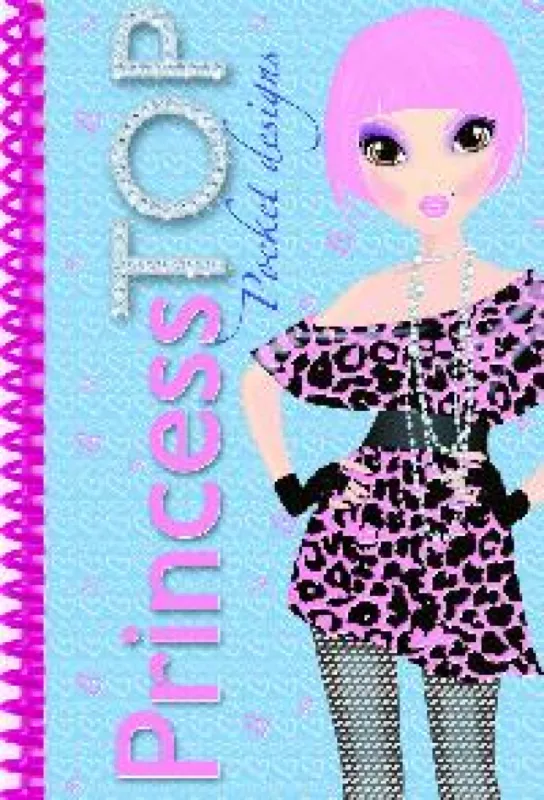 Biztonságos fizetés Princess TOP - Pocket Design - Blue