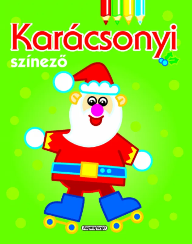 Korlátozott ajánlat Karácsonyi színező - Zöld
