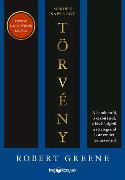 Szezonális akció Minden napra egy törvény - Robert Greene