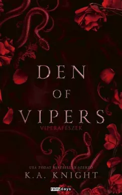 Den of Vipers - Viperafészek (Éldekorált) - K. A. Knight Exkluzív ajánlat