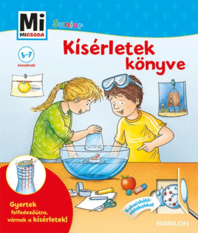 Kísérletek könyve - Mi Micsoda Junior Legkelendőbb