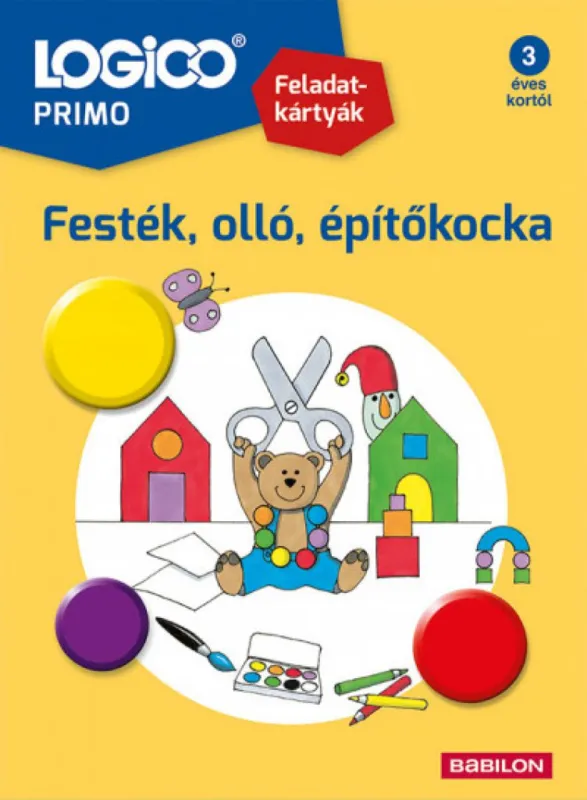 LOGICO Primo 3219a - Festék, olló, építőkocka Expressz szállítás