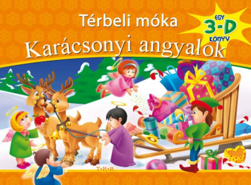 Karácsonyi angyalok - Térbeli könyv (pop-up) Azonnal elérhető