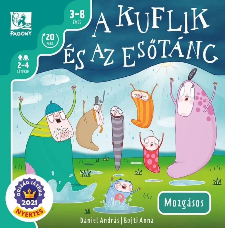 A kuflik és az esőtánc - társasjáték Legnépszerűbb