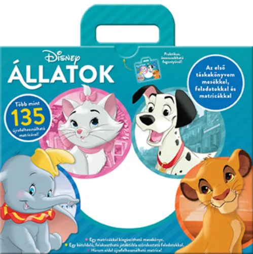 Disney: Állatok - Táskakönyv Szuper akció