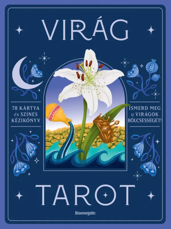 VIRÁG TAROT - 78 KÁRTYA ÉS SZÍNES KÉZIKÖNYV Gyors kiszállítás