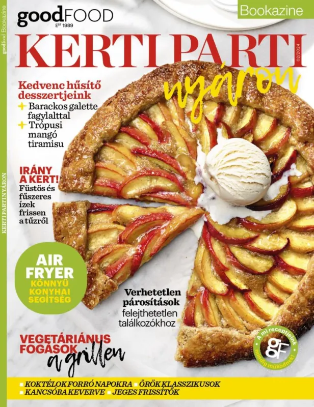 Szezonális akció KERTI PARTI NYÁRON - BBC GOODFOOD BOOKAZINE 2024/02